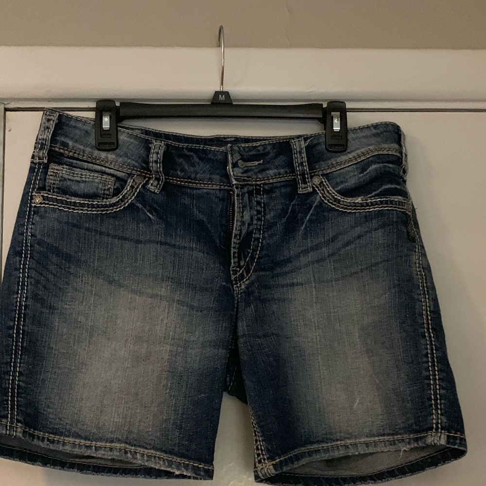 Silver shorts